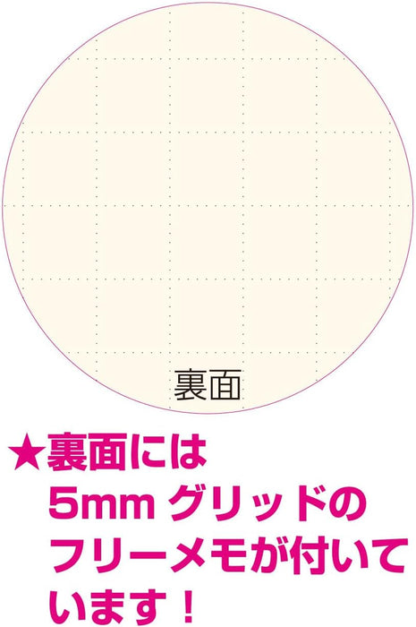 New Japan Calendar 2024 Desk Calendar Cream Memo Large Monthly Table NK8547