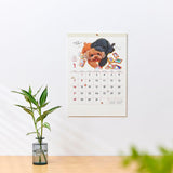 New Japan Calendar 2024 Wall Calendar Wan Kotoba Calendar NK109