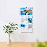 New Japan Calendar 2024 Wall Calendar Healing Aquarium 2 Months Type NK928