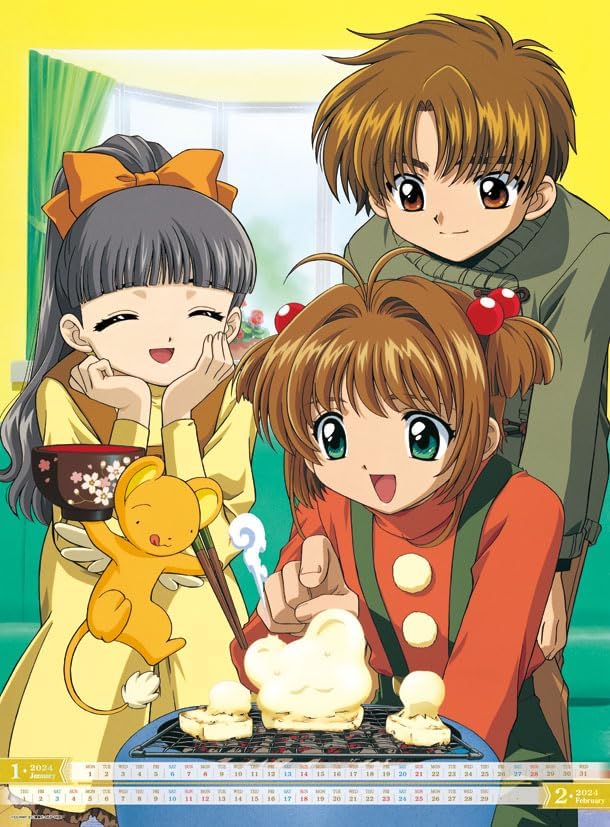 Ensky Cardcaptor Sakura CL-051 2024 Wall Calendar