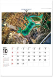 New Japan Calendar 2023 Wall Calendar Landscape Seen from DRONE NK93