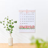 New Japan Calendar 2024 Wall Calendar Flowery Memo NK173