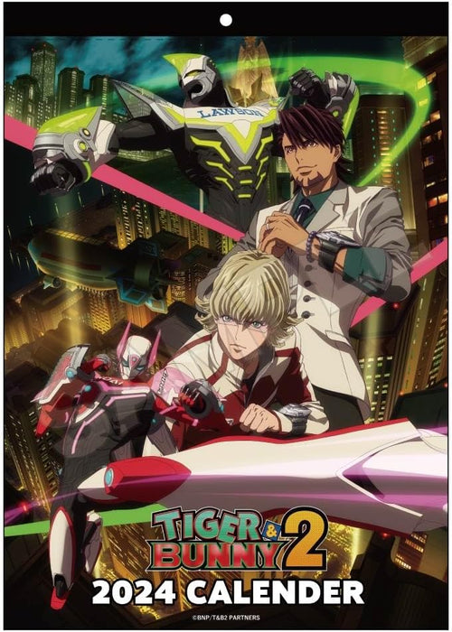 TIGER & BUNNY 2 Wall Calendar 2024