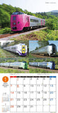 Run! Run! Our Express Train 2024 Wall Calendar CL-432 / 60 x 30cm