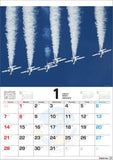 Sparrow Blue Impulse A2 2024 Calendar CL24-0821