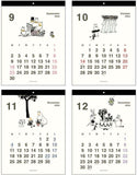 Sun-Star Stationery Moomin 2024 Wall Calendar Moomin S8520232