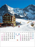 Todan 2024 Wall Calendar The Alps CL24-1059