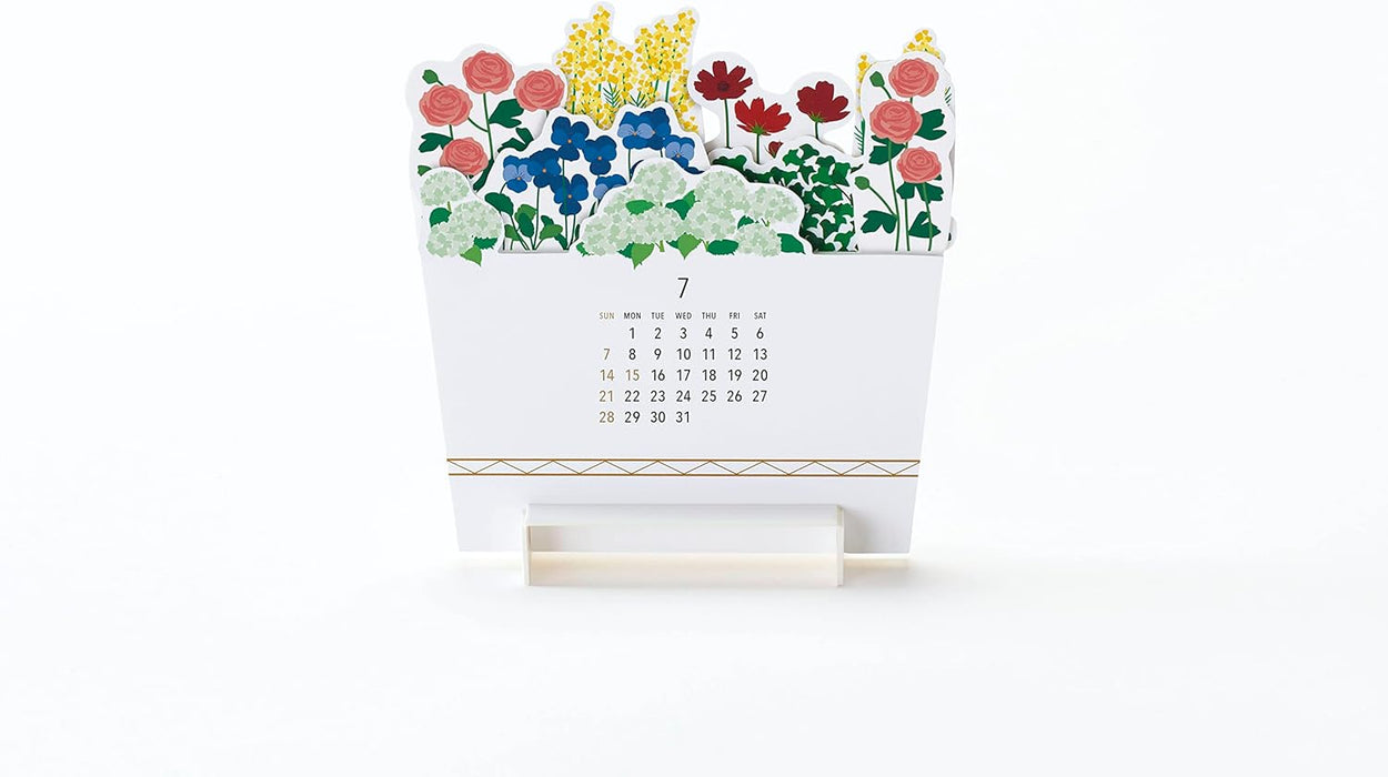 good morning 2024 desk calendar bloom 1848