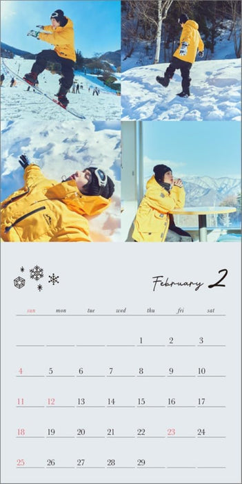 Hagoromo Keisuke Ueda 2024 Calendar CL24-0311