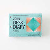 New Japan Calendar 2024 Desk Calendar Desk Diary Horizontal Type Refill NK8475-4 80x114mm