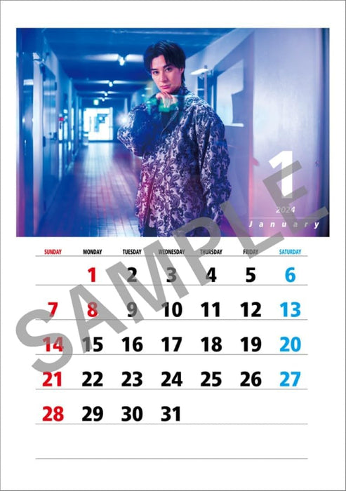 Shota Takasaki 2024 Desk Calendar CL24-0322