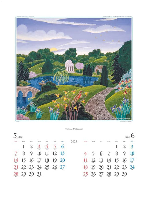 Todan Thomas McKnight 2023 Calendar CL23-1096