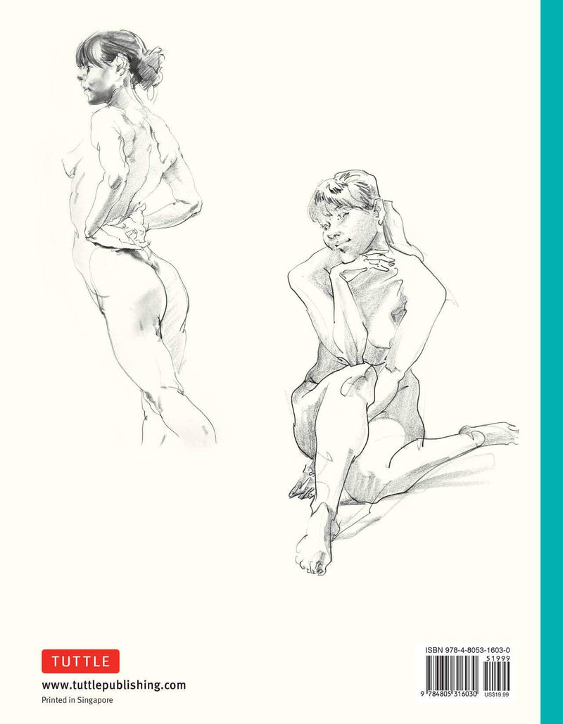 Sketching Women: Learn to Draw Lifelike Female Figures, a Complete Course for Beginners - over 600 Illustrations