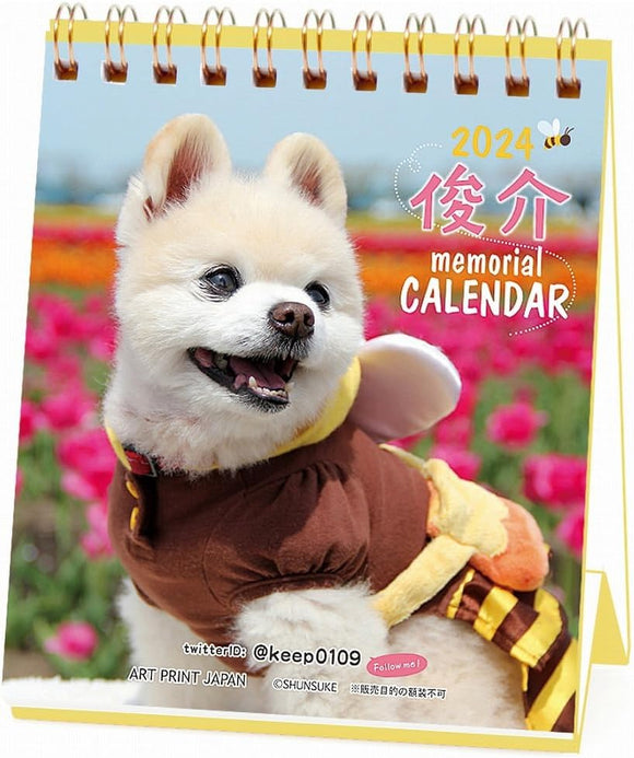 2024 Shunsuke (Weekly Mini) Calendar No.049