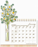 2024 Flower Vase Calendar/Camomile No.199
