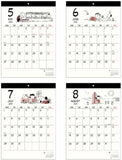 Sun-Star Stationery Snoopy 2024 Wall Calendar Snoopy S8520178