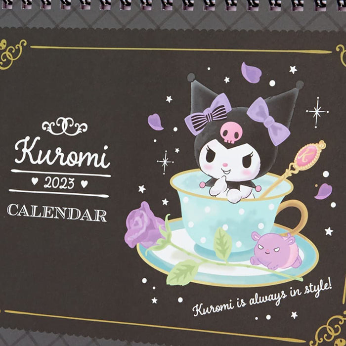 Sanrio 2023 Desktop Calendar Kuromi 3 Months 203033