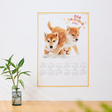 New Japan Calendar 2024 Wall Calendar Dog Calendar NK348