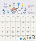 2024 Mojiji 'Nekopen Biyori' Calendar/LINE Handmade Desk Calendar No.188
