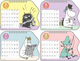 Sun-Star Stationery Moomin 2024 Desk Calendar Moomin S8520399