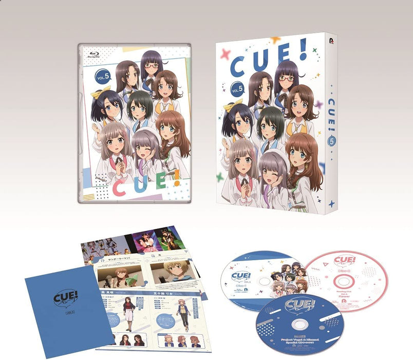 TV Anime 'CUE!' Vol.5 [Blu-ray]