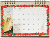 Ivory Cats 2024 Desk Calendar 1360K56070