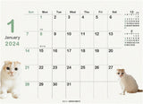2024 Pokke (Desk) Calendar No.044