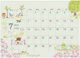 2024 Sachiko Iwabuchi Calendar (Desk Calendar) No.095