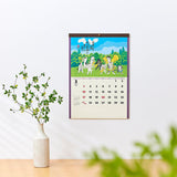 New Japan Calendar 2024 Wall Calendar Blessed Cat Calendar NK83