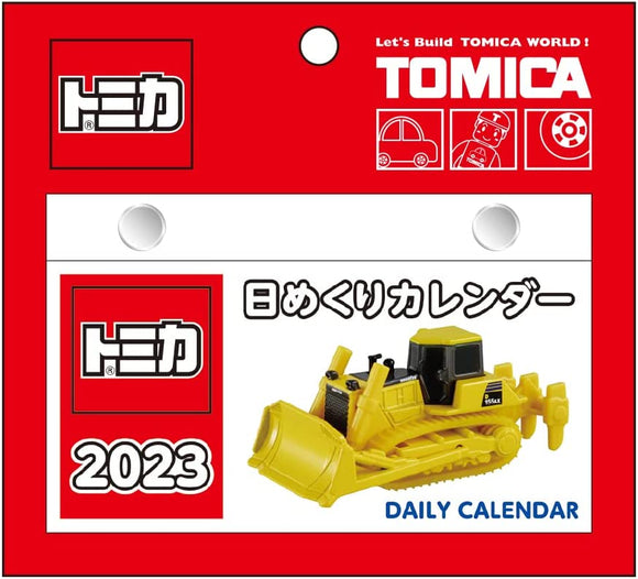 New Japan Calendar 2023 Page-A-Day Calendar Tomica NK8820