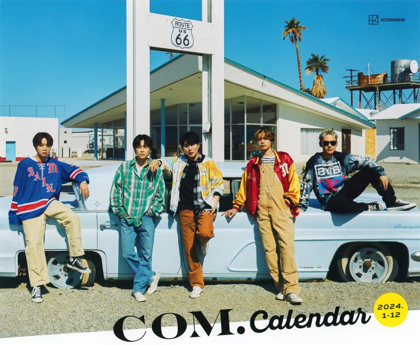 Com. Desk Calendar 2024