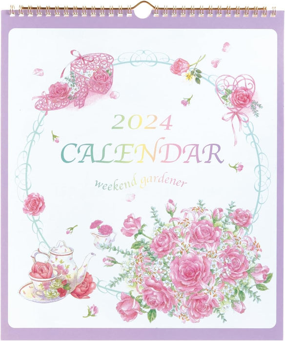 Gakken Sta:Ful 2024 Calendar Garden Wall Calendar AM13091