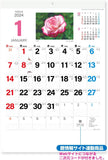 New Japan Calendar 2024 Wall Calendar Flower Language NK139 610x425mm