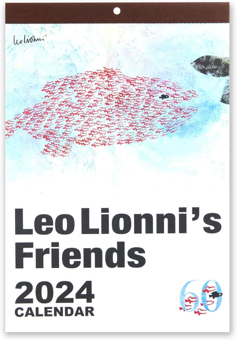 Gakken Sta:Ful 2024 Calendar Leo Lionni's Friends Wall Calendar M14092