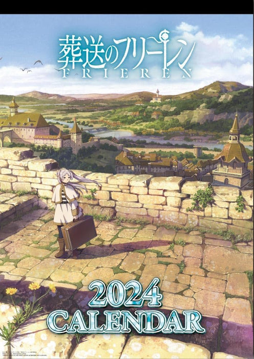 Ensky TV Anime 'Frieren: Beyond Journey's End (Sousou no Frieren)' 2024 Wall Calendar CL-048