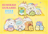 San-X 2024 Sumikko Gurashi Wall Calendar A4 CD38101