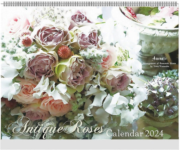 2024 Antique Rose Calendar No.070