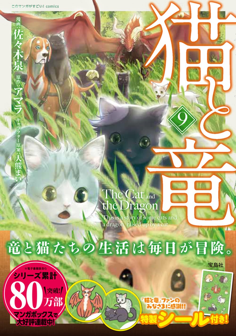 The Cat and The Dragon (Neko to Ryuu) 9 — Japanese Book Store