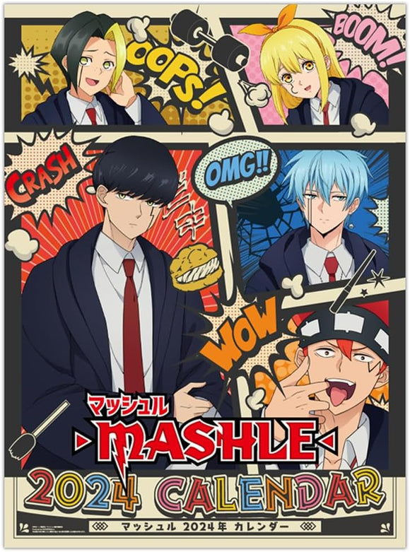 Ensky TV Anime 'MASHLE' 2024 Desk Calendar CL24-0037
