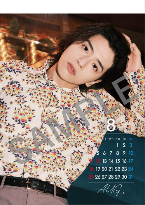 Hiroki Iijima 2024 Desk Calendar CL24-0813