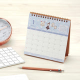 Gakken Sta:Ful 2024 Calendar Little My Desk Calendar Pink EM10002