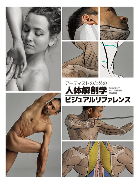 Anatomy for Artists: A visual guide to the human form Japanese Edition