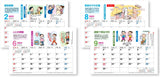 New Japan Calendar 2024 Desk Calendar Minnade Kansen Yobou NK570