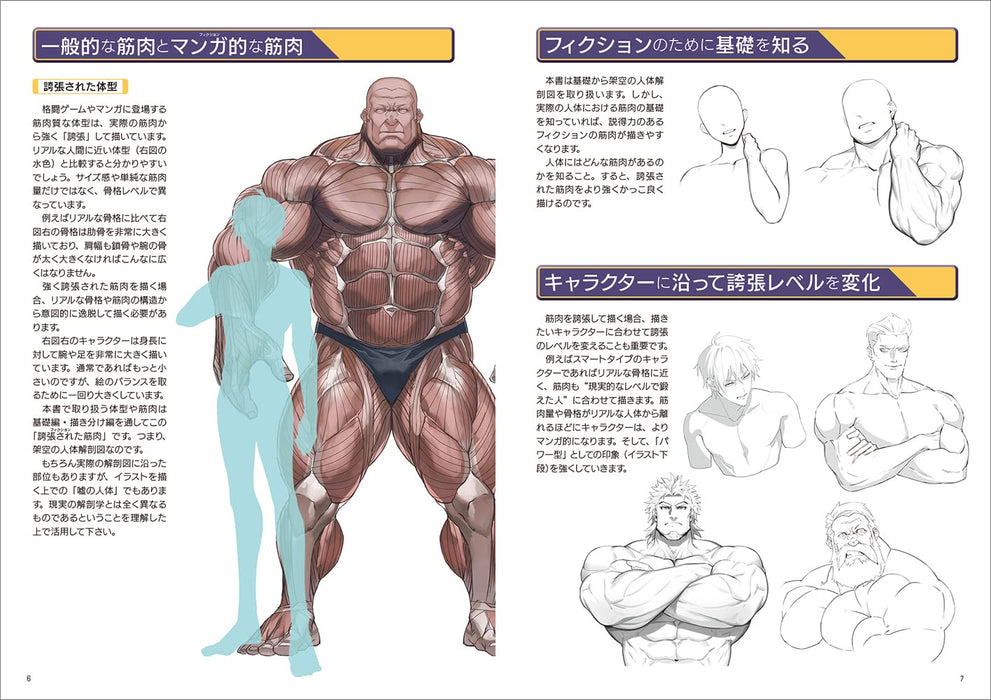 How to Depict Strong Muscles (Cho Egakeru Series)