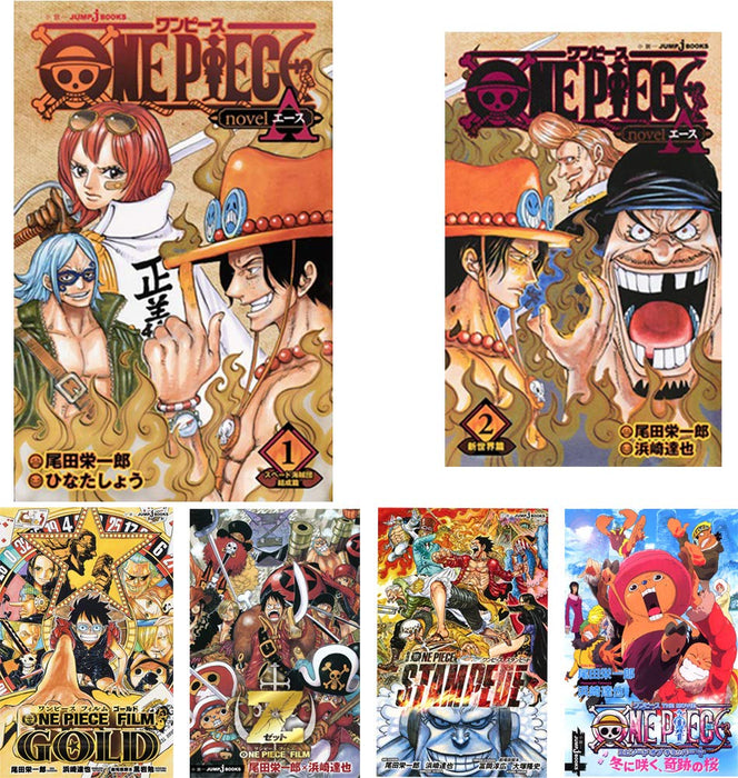 Novel Edition ONE PIECE 11 Volumes Set