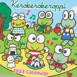 Sanrio 2023 Desktop Calendar Kero Kero Keroppi 3 Months 202975 Green