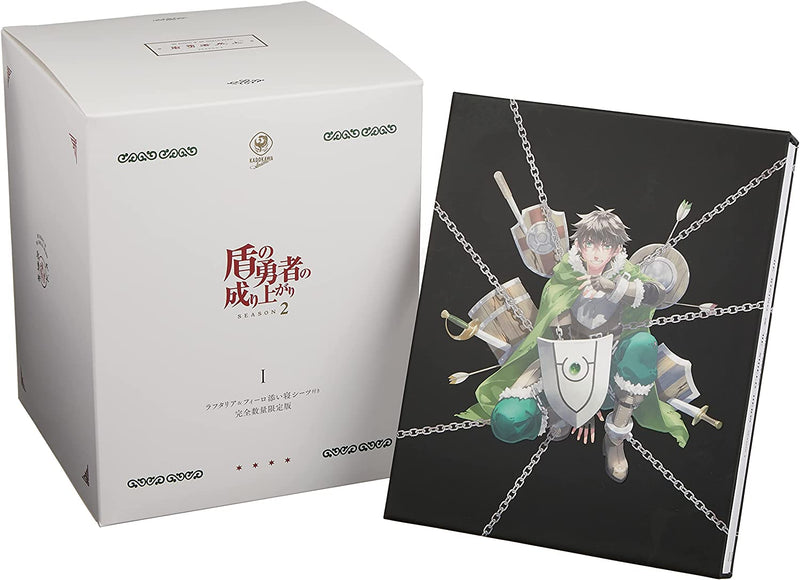 The Rising of the Shield Hero (Tate no Yuusha no Nariagari) Season 2 Vol.1 (Complete Limited Edition with Raphtalia & Filo Co-sleeping Sheets) [Blu-ray]