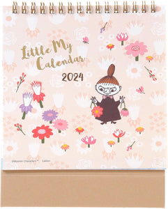 Gakken Sta:Ful 2024 Calendar Little My Desk Calendar Pink EM10002