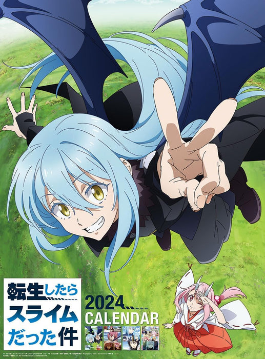 Try-X That Time I Got Reincarnated as a Slime (Tensei shitara Slime Datta Ken) 2024 Wall Calendar CL-022 A2