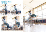 Instant Shooting Action Pose 05 Low Angle Motion - High School Girl Edition -